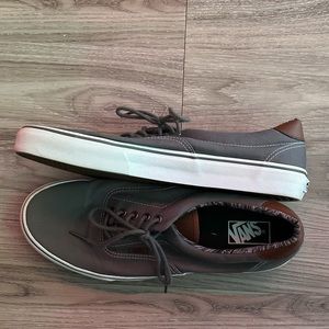 Men’s size 13 grey/brown vans